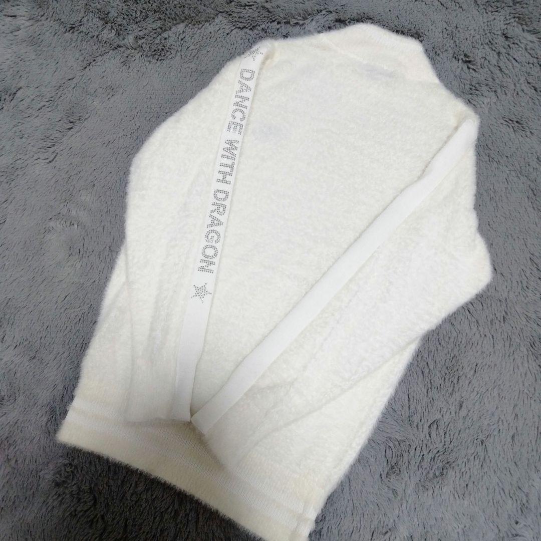 ダンスウィズ♡ロゴパネル* ふわっ♡ニット♡L ゴルフ/スポーツ