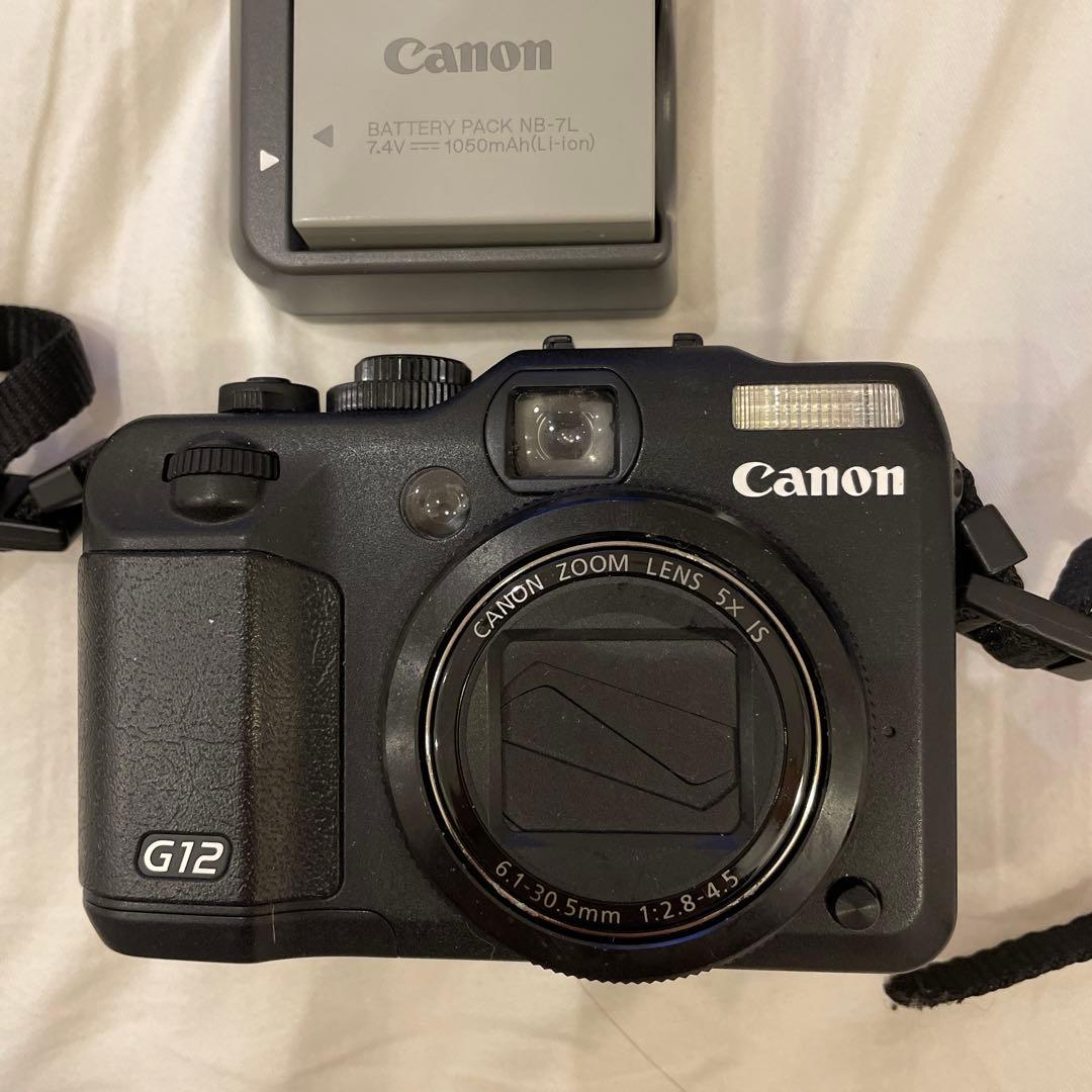 Canon G12 デジタルカメラ 本体とバッテリーチャージャー