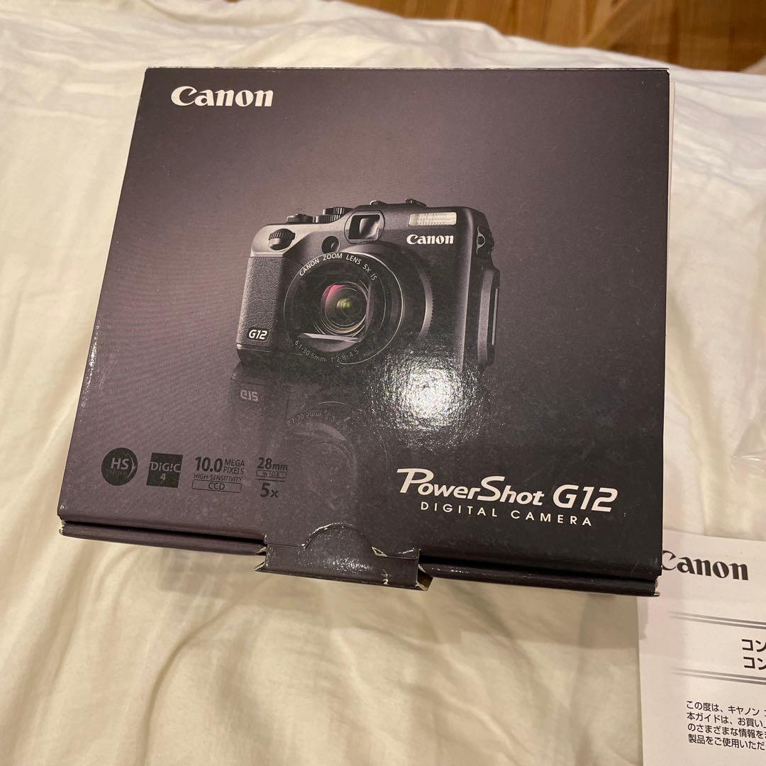 Canon G12 デジタルカメラ 本体とバッテリーチャージャー