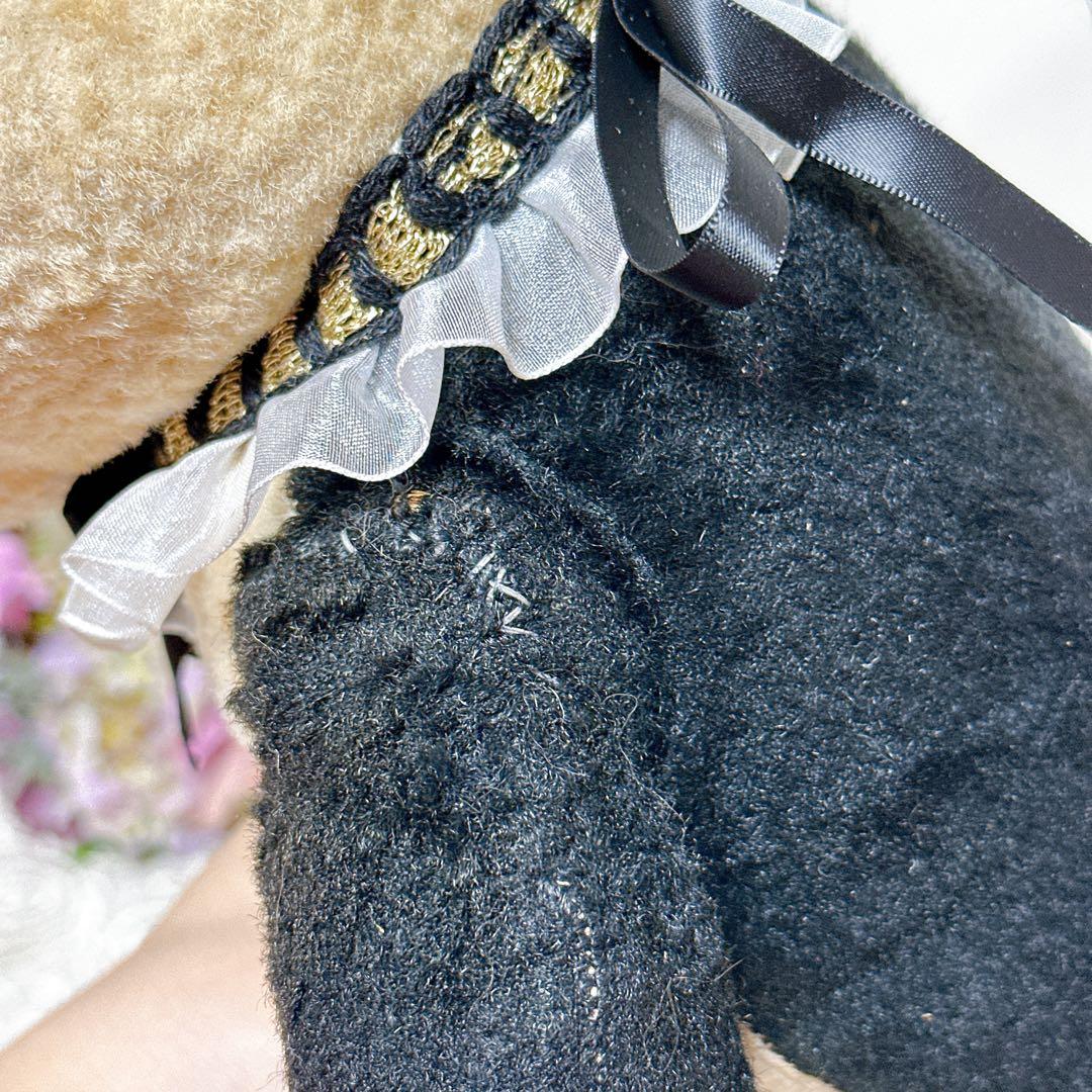 ❤️素敵なボロくた❤️大きめアンティークパンダベア　イギリスアンティークテディベア