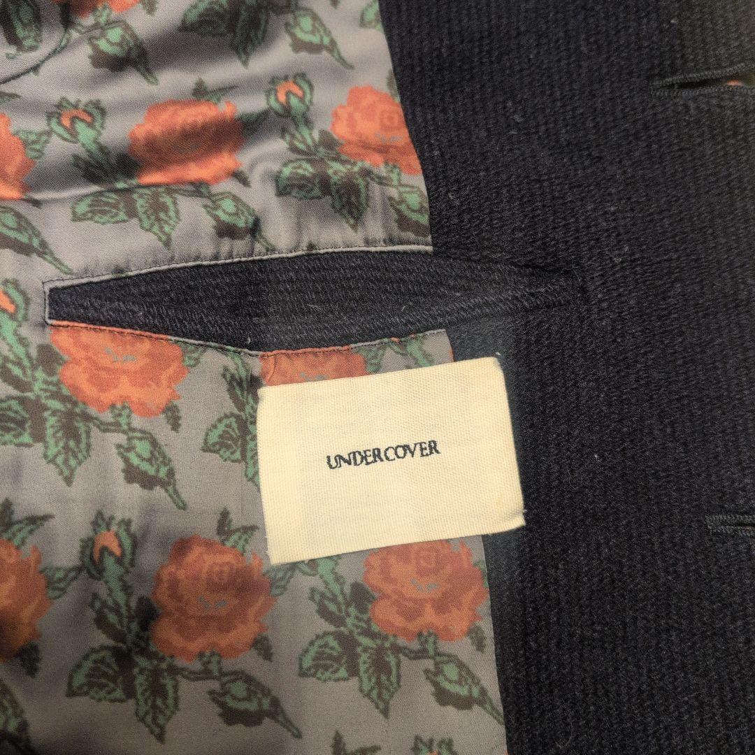 星*様 UNDERCOVER ラビットファー付きウールコート