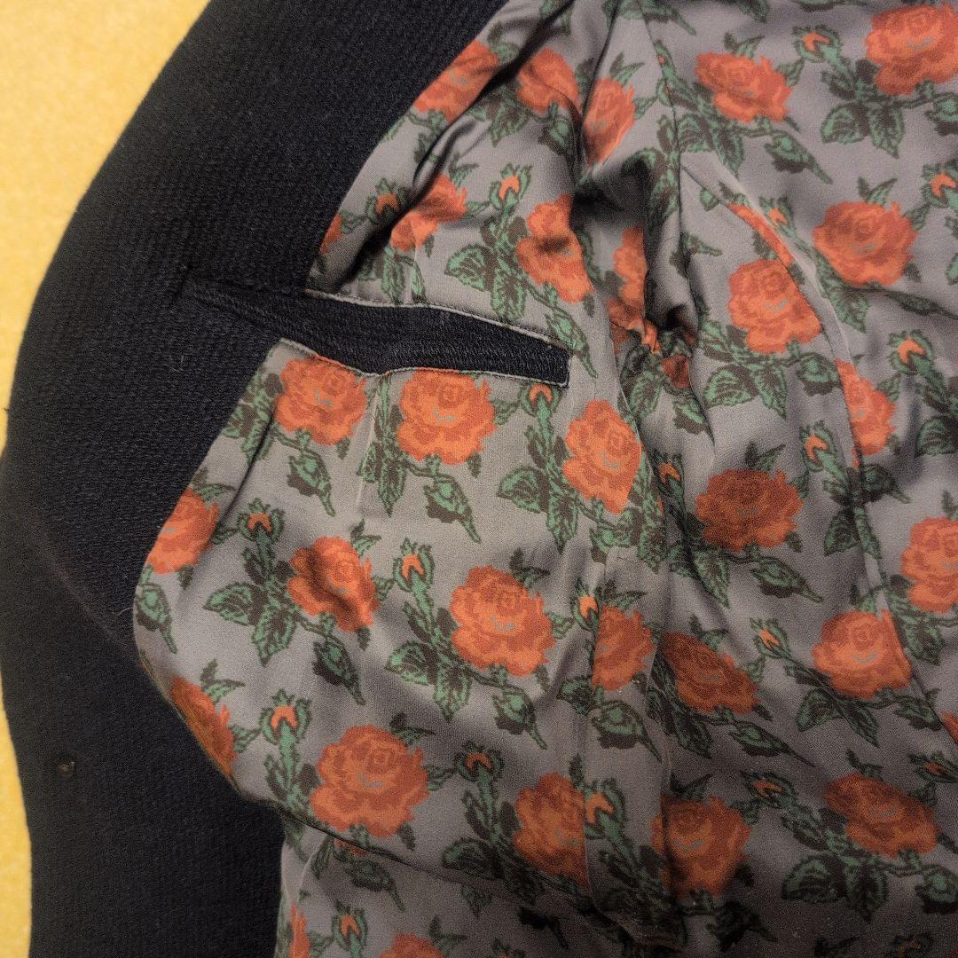 星*様 UNDERCOVER ラビットファー付きウールコート