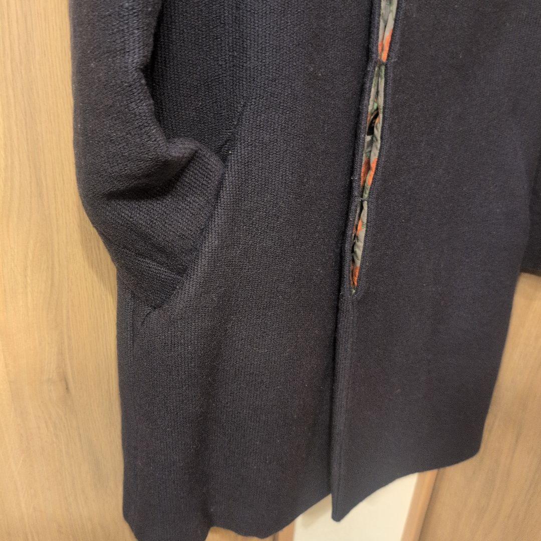 星*様 UNDERCOVER ラビットファー付きウールコート