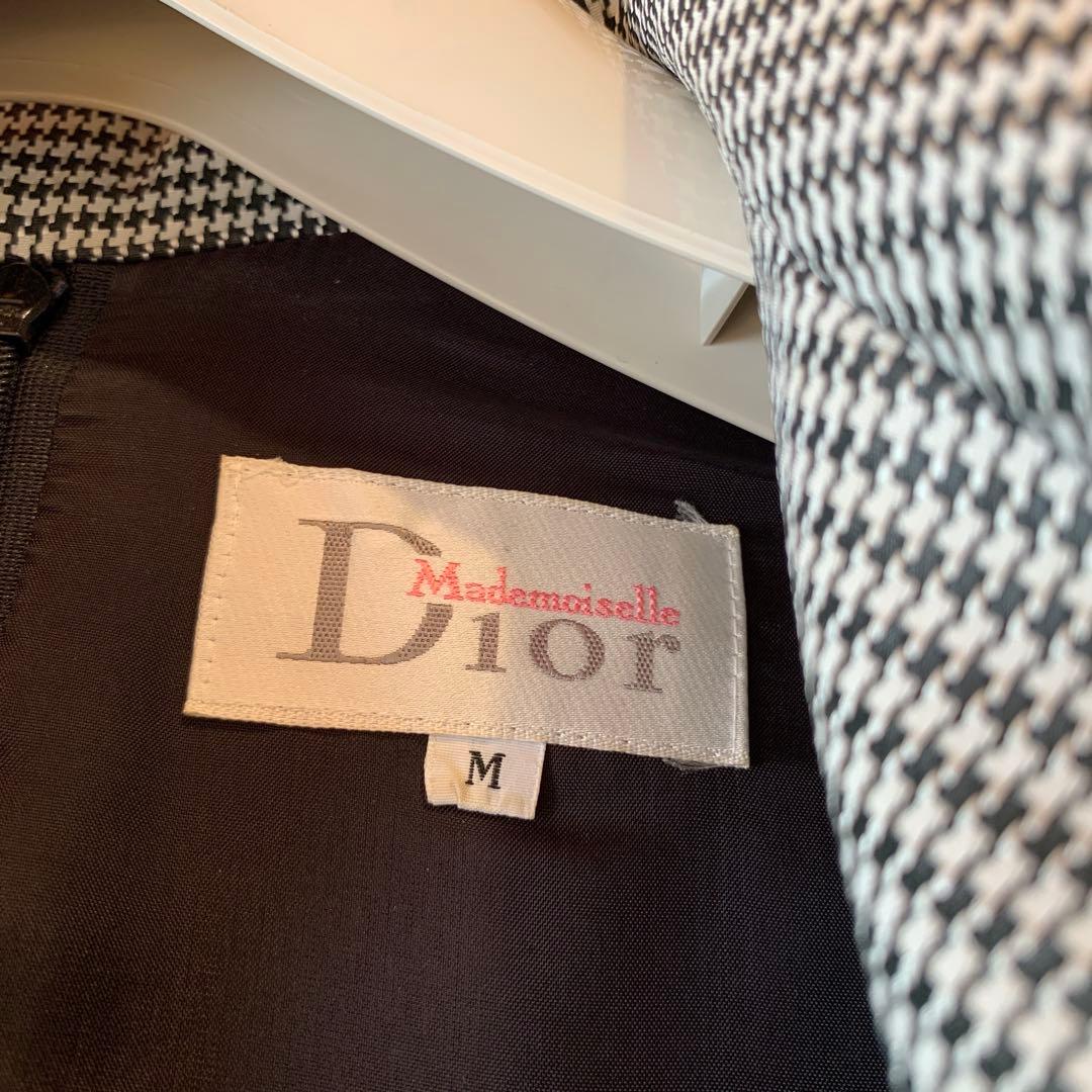 【極美品】クリスチャンディオール　長袖ワンピース　ハイクラスクリーニング済み