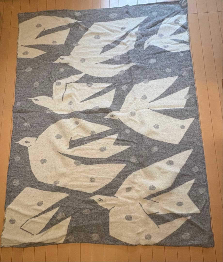 【くぅちゃん】クリッパン ミナペルホネン ブランケット 「TRIP」