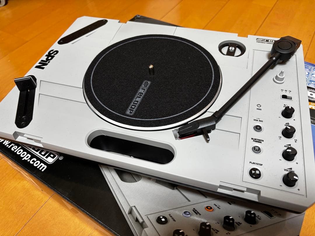 Reloop SPIN ポータブルターンテーブル