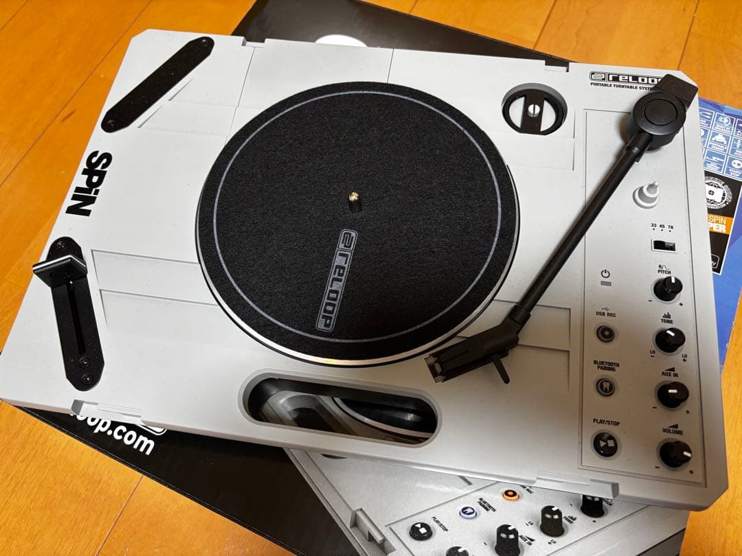 Reloop SPIN ポータブルターンテーブル