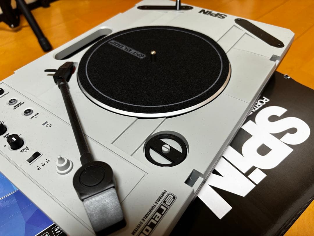 Reloop SPIN ポータブルターンテーブル