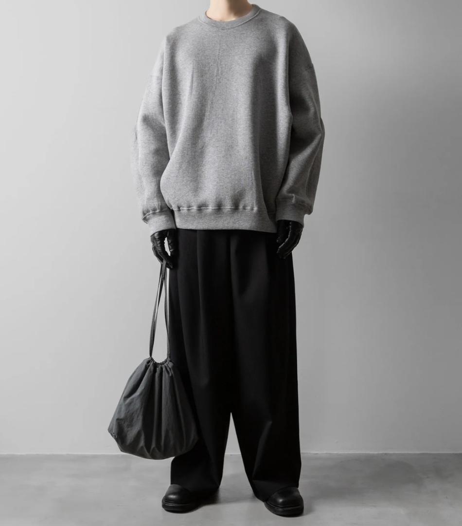 ssstein COTTON DOUBLE KNIT CREWNECK 極美品