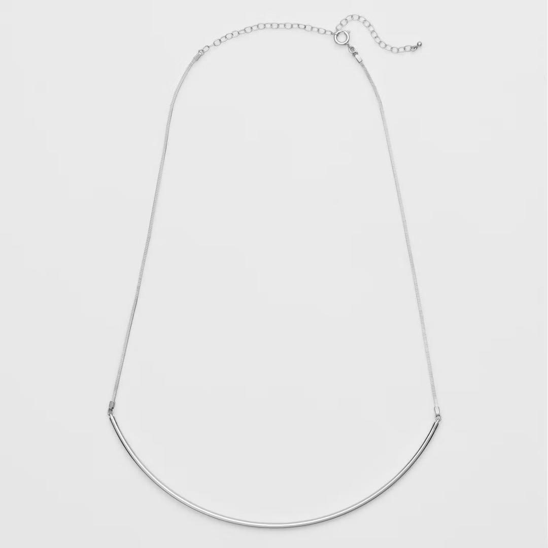 agete シルバーチョーカー　定価33000円　現行品