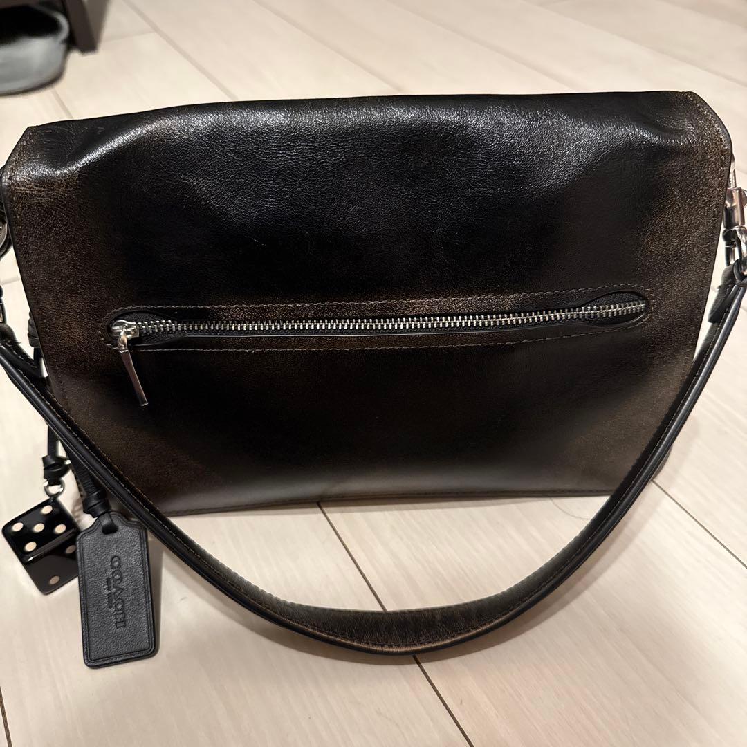 【COACH 】チェーン タビー ショルダー ラブドレザー