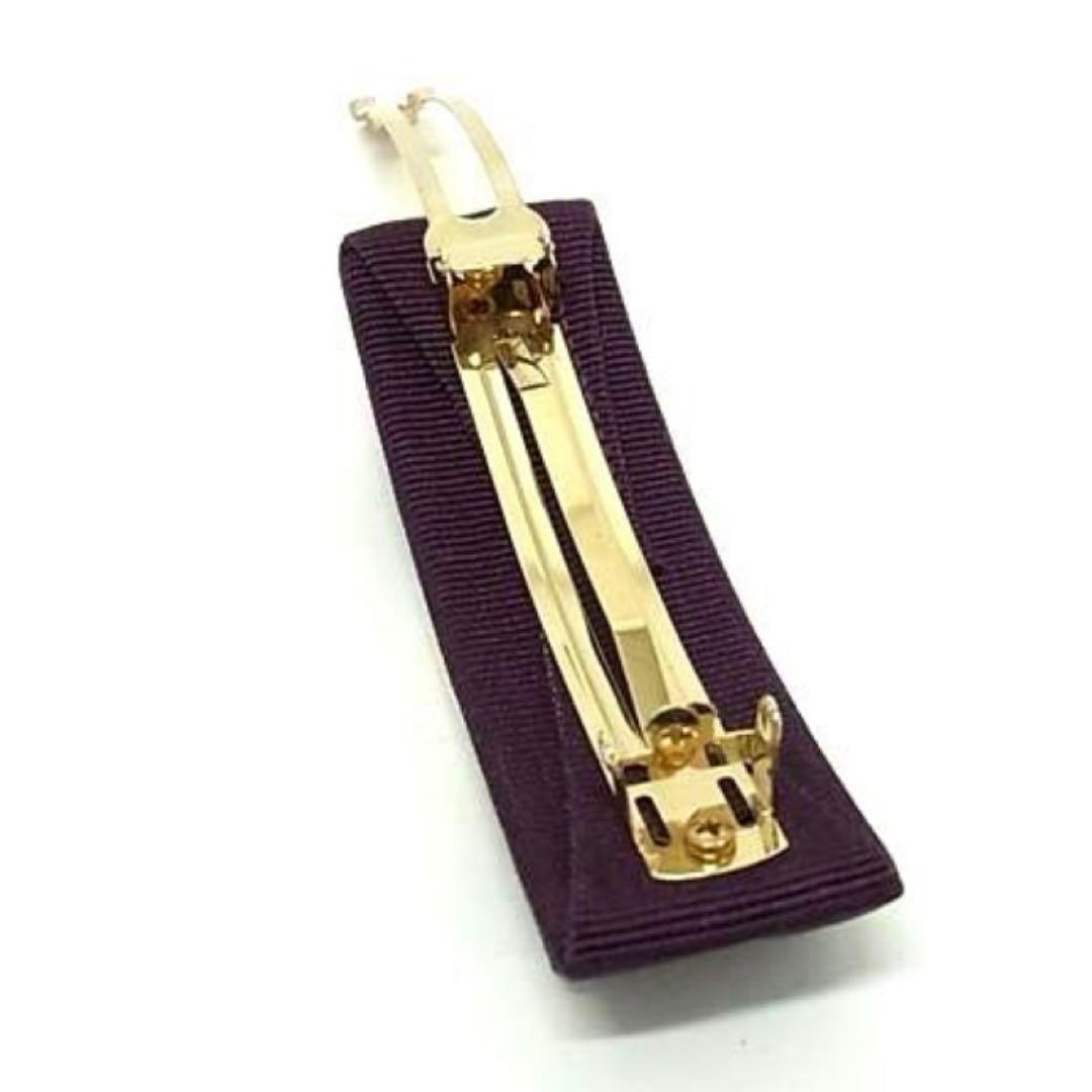 極美品　フェラガモ ヴァラリボン キャンバス バレッタ