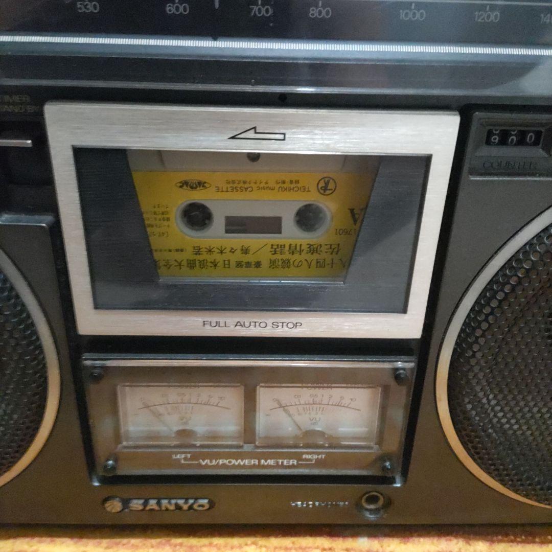 F*p様 SANYO MR 9600 ラジオ・カセットレコーダー、説明文必ずお読