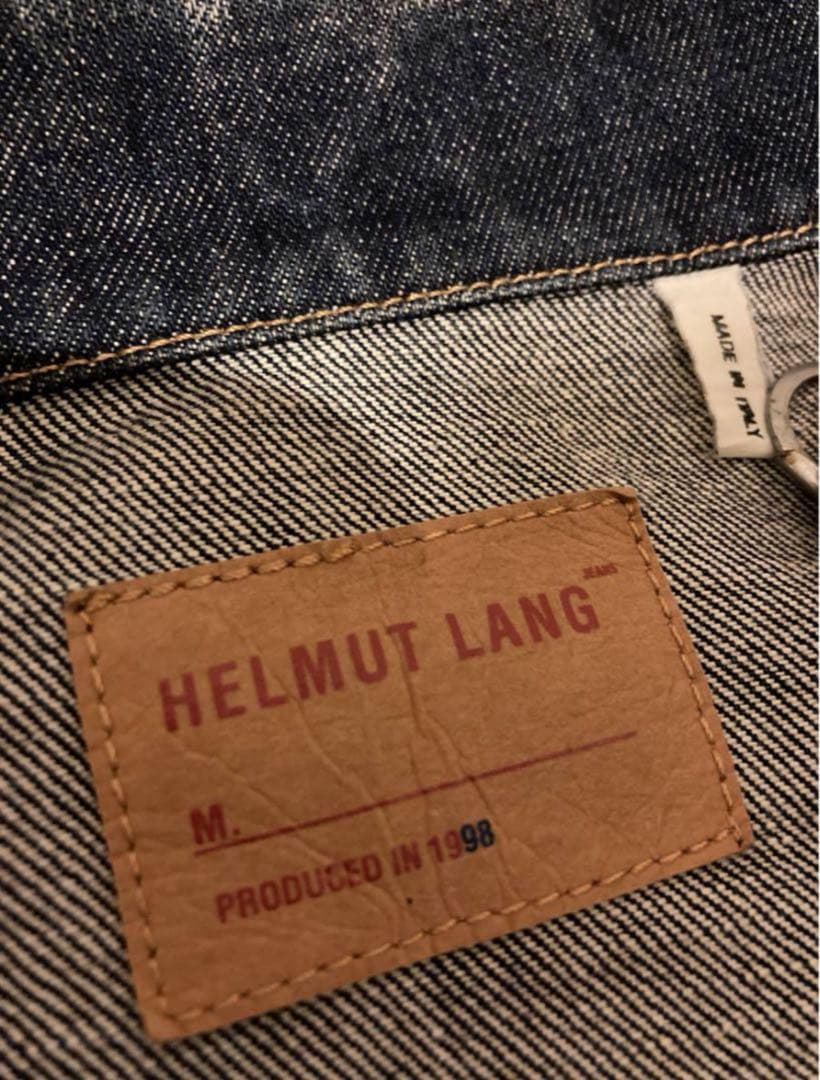 HELMUT LANG 1998 デニムジャケット 42 イタリア製 本人期