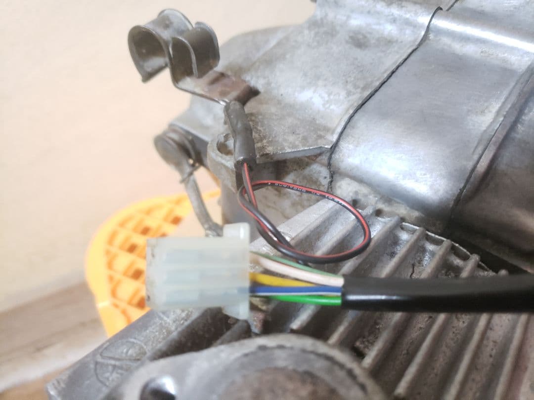 12Vモンキーカプラー配線同じ加工ジャズAC094速リターンエンジン、軽量フライ