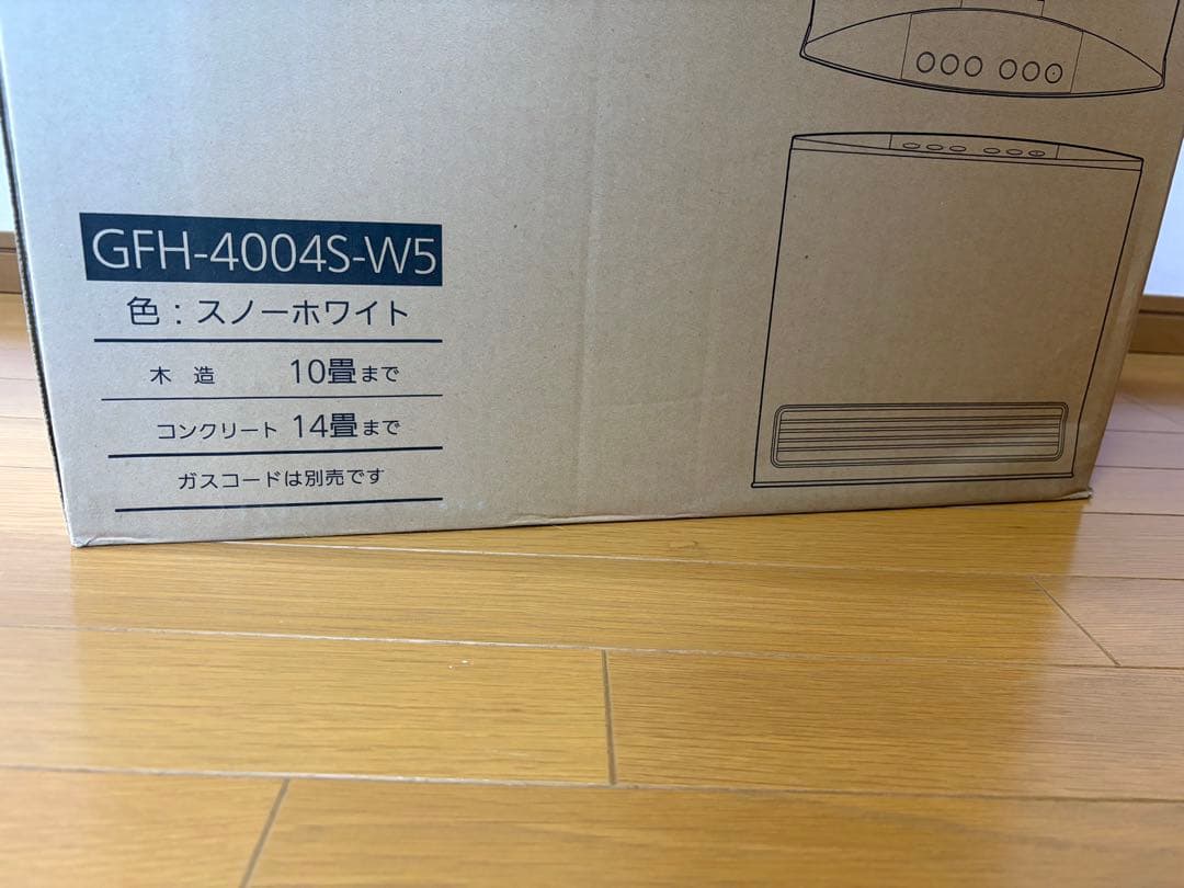 NORITZ ガスファンヒーター GFH-400S-W5