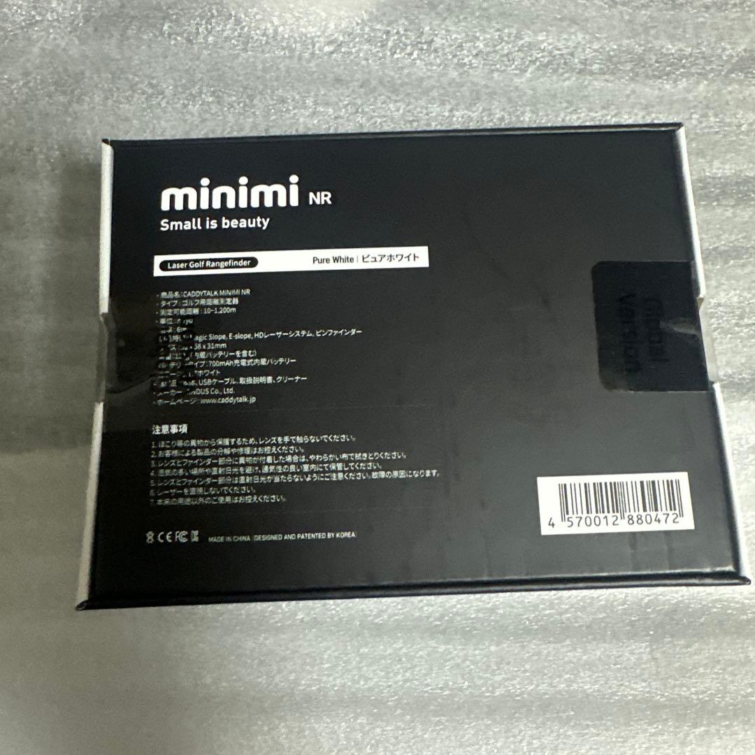 【未開封】CADDYTALK MINIMI NR ゴルフ用レーザー距離計
