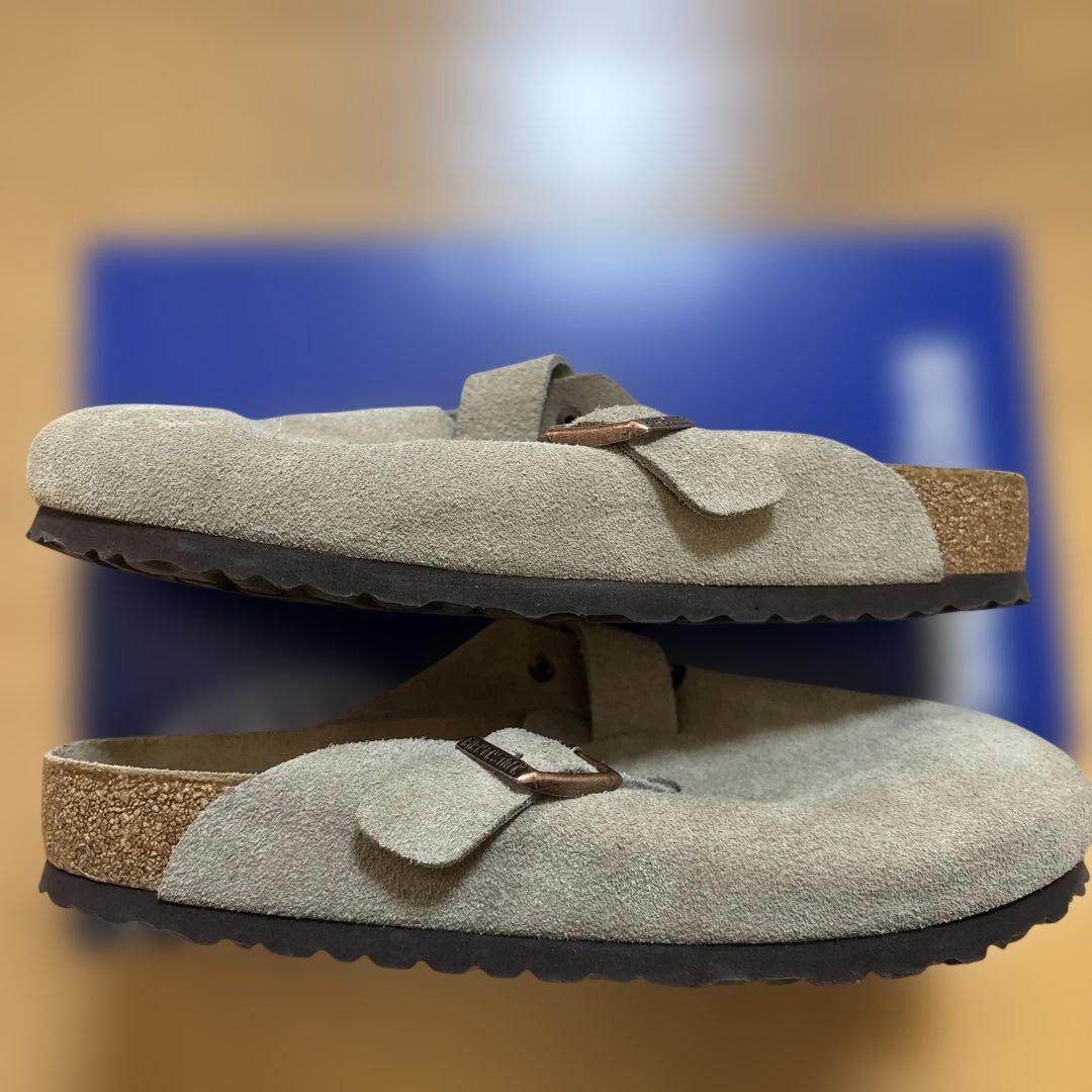 ビルケンシュトック ボストン トープ 41 26.5cm スエード　レギュラー