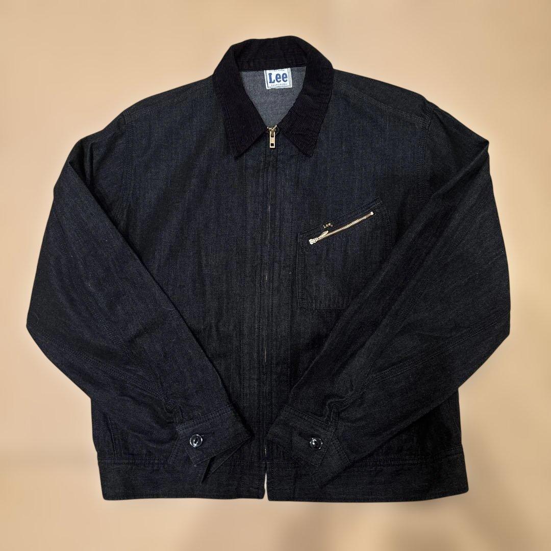 新品同様【Lee / リー】417別注 91-B ジップブルゾン　XL ブラック