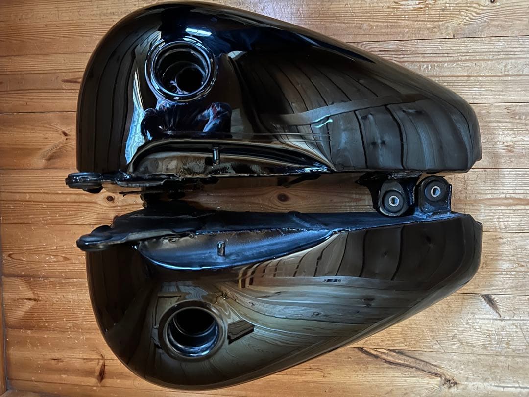 Harley-Davidson バイクタンク 黒塗装　きれい即使用可能