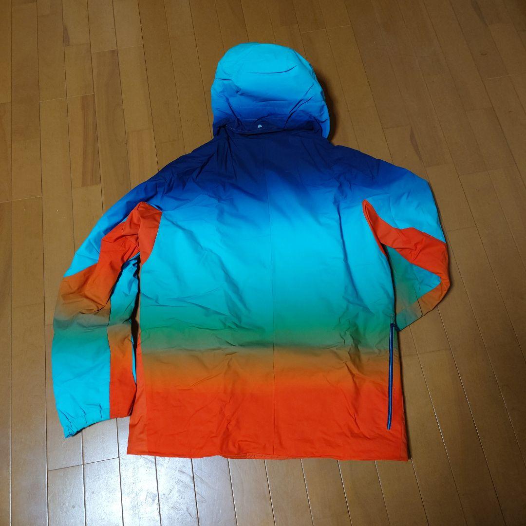 スキーウェアセット 青・オレンジ・緑