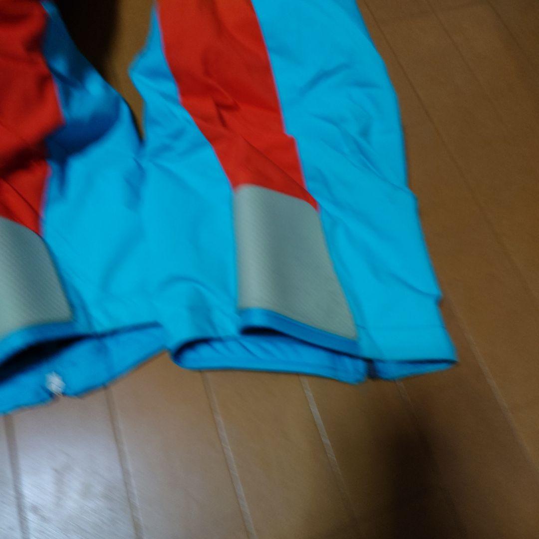 スキーウェアセット 青・オレンジ・緑