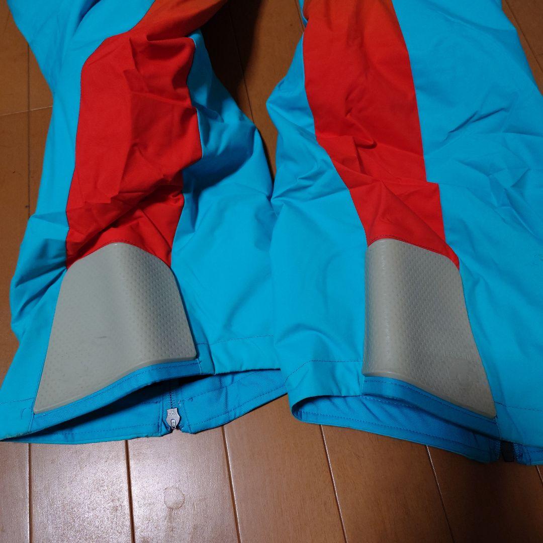 スキーウェアセット 青・オレンジ・緑