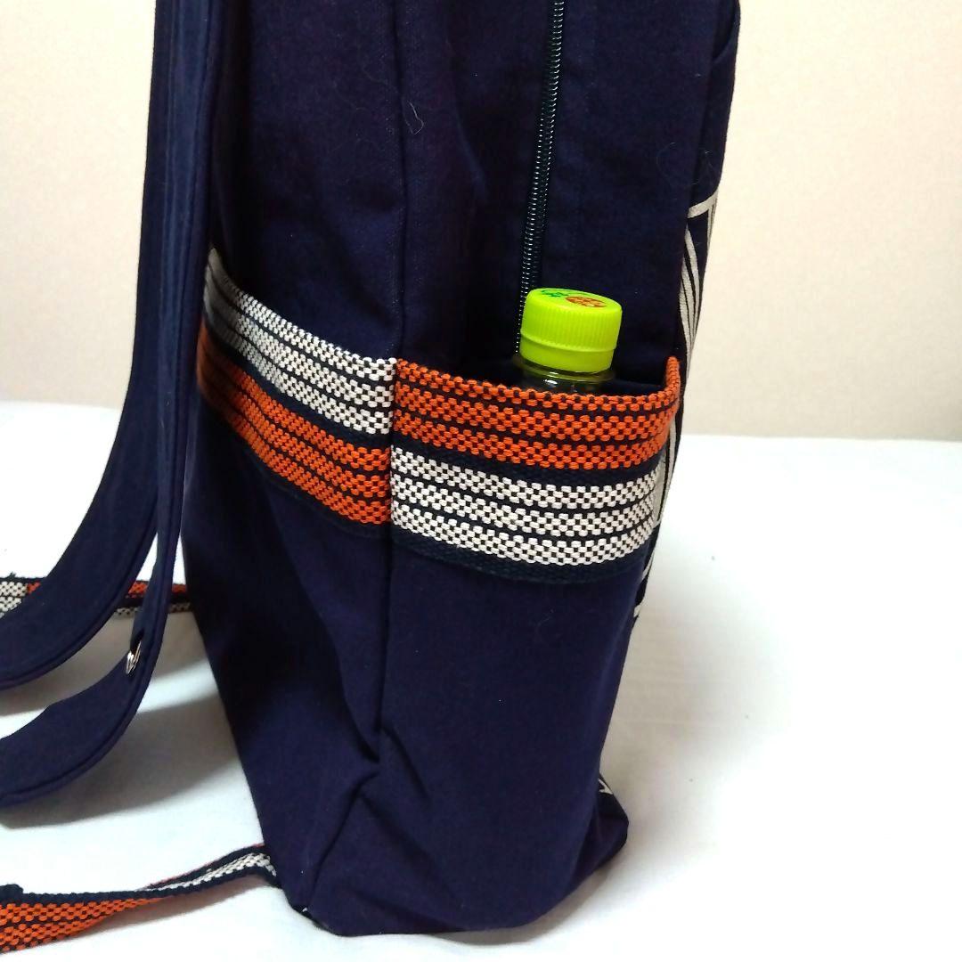 酒屋前掛けリメイクリュック