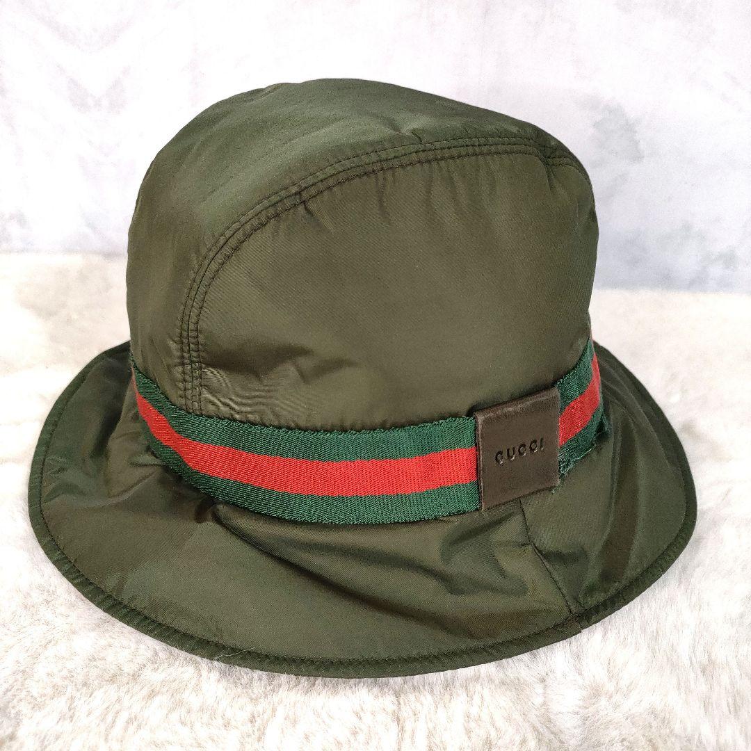 美品✨GUCCI シェリーライン バケットハット