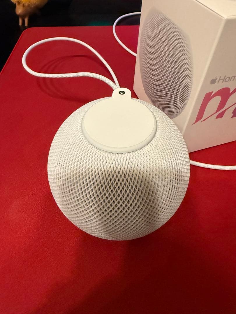 ほぼ未使用　Apple Pod mini ホワイト MY5H2J/A