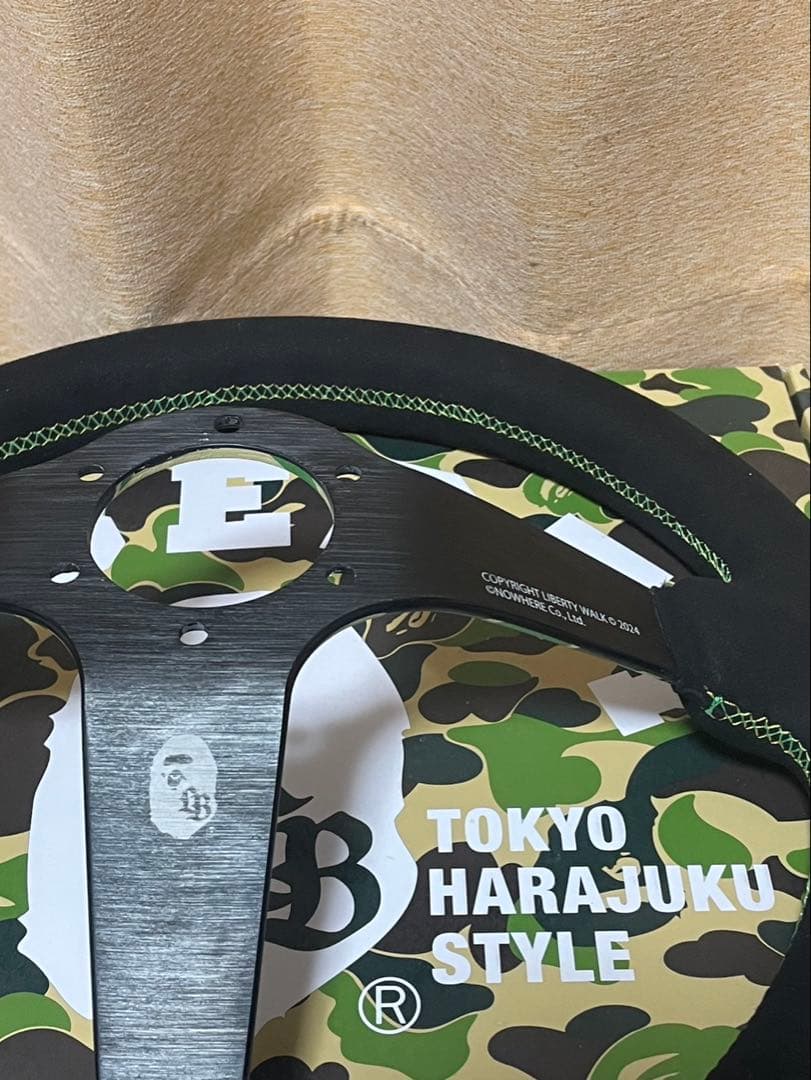 新品未使用！A BATHING APE LIBERTY WALK ステアリング