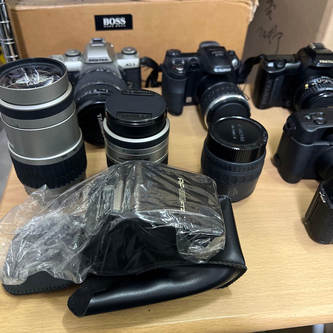 フィルムカメラ、レンズ　まとめ売り　ジャンク品