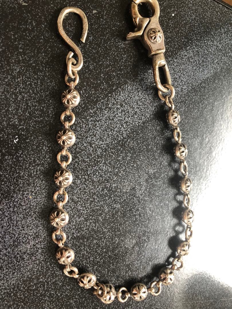 トマトスープクロムハーツ ♯2ボールショートウォレットチェーン