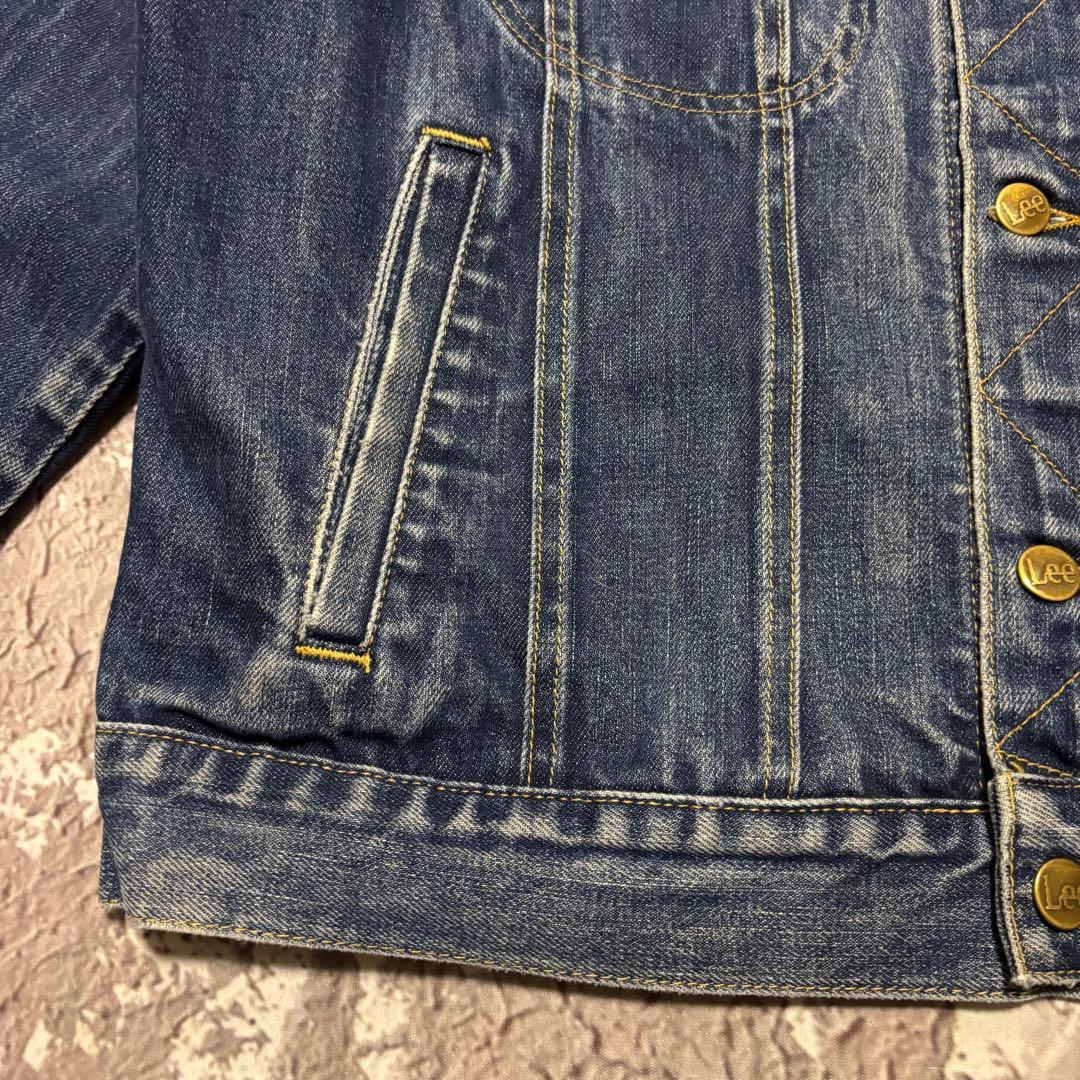 極上 Lee リー Gジャン デニムジャケット ブルー 101-Jタイプ L