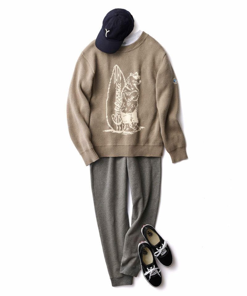 【23AW/未使用】 YANUK ジャガードニット