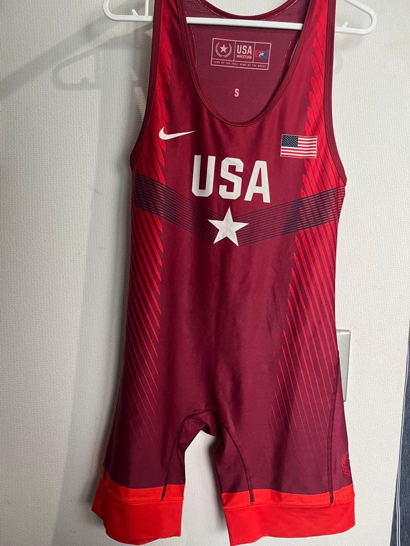 USA wrestling レスリング シングレット S