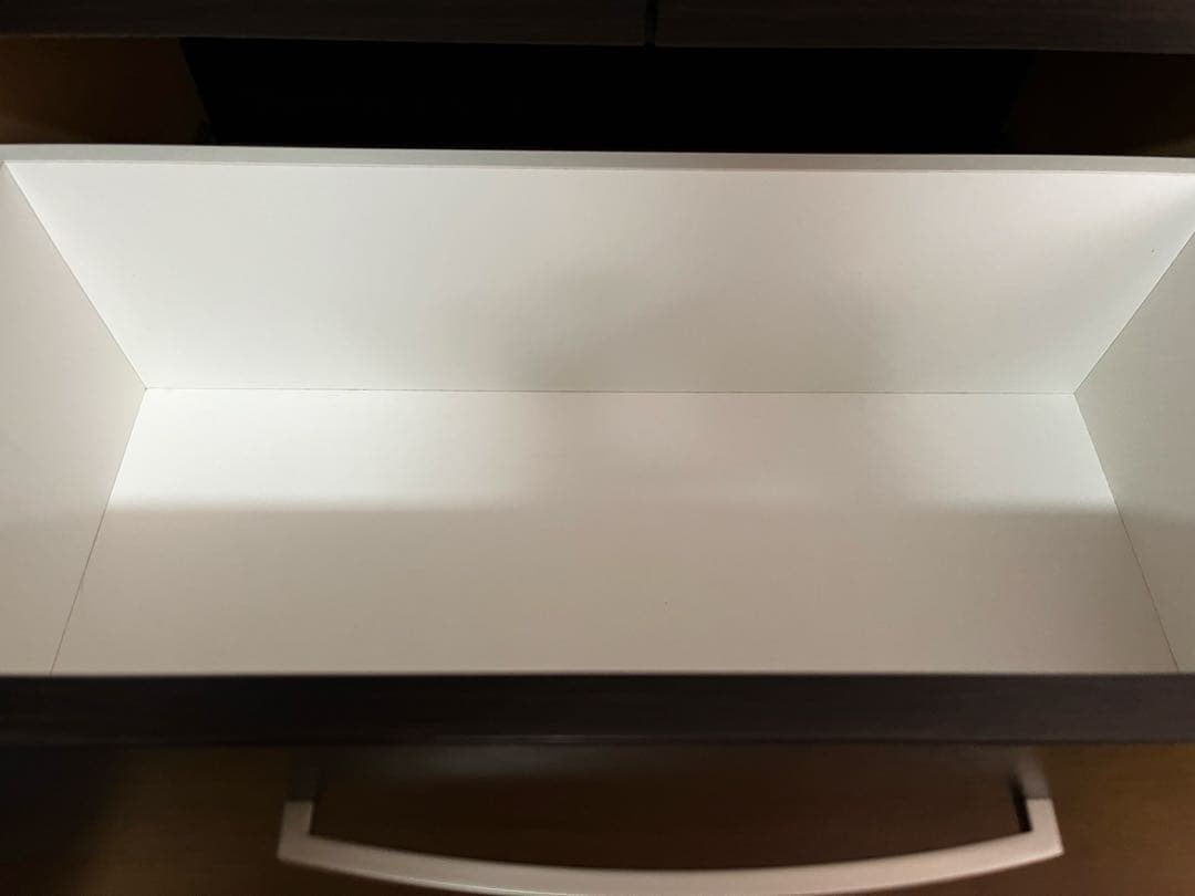 【たのメル便送料込み】食器棚　キッチンボード ニトリ コパン 80KB DBR