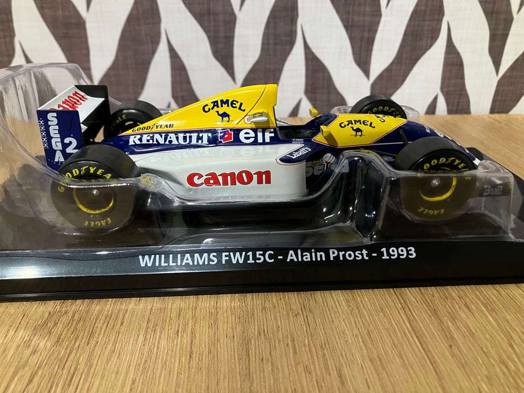 ラスト1台 camel仕様 ビッグスケールF1コレクション　FW15C プロスト