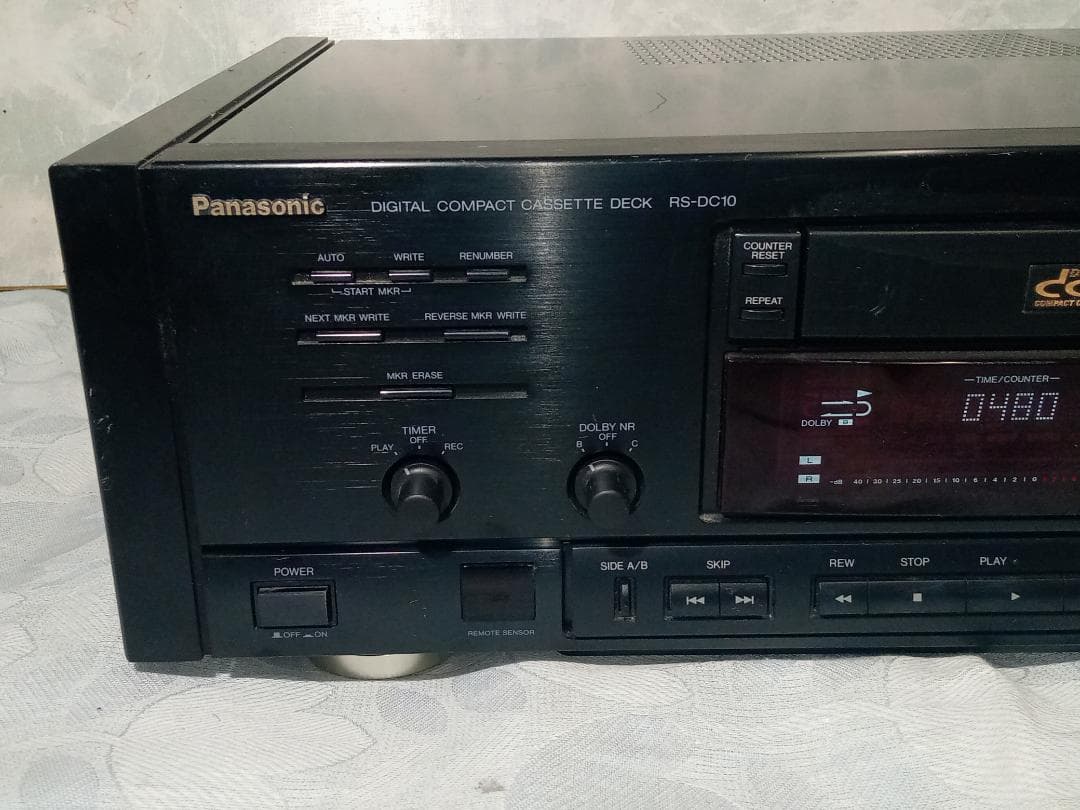 ス*ラ様 パナソニック RS-DC10 DCCデッキ ジャンク品 リモコン無