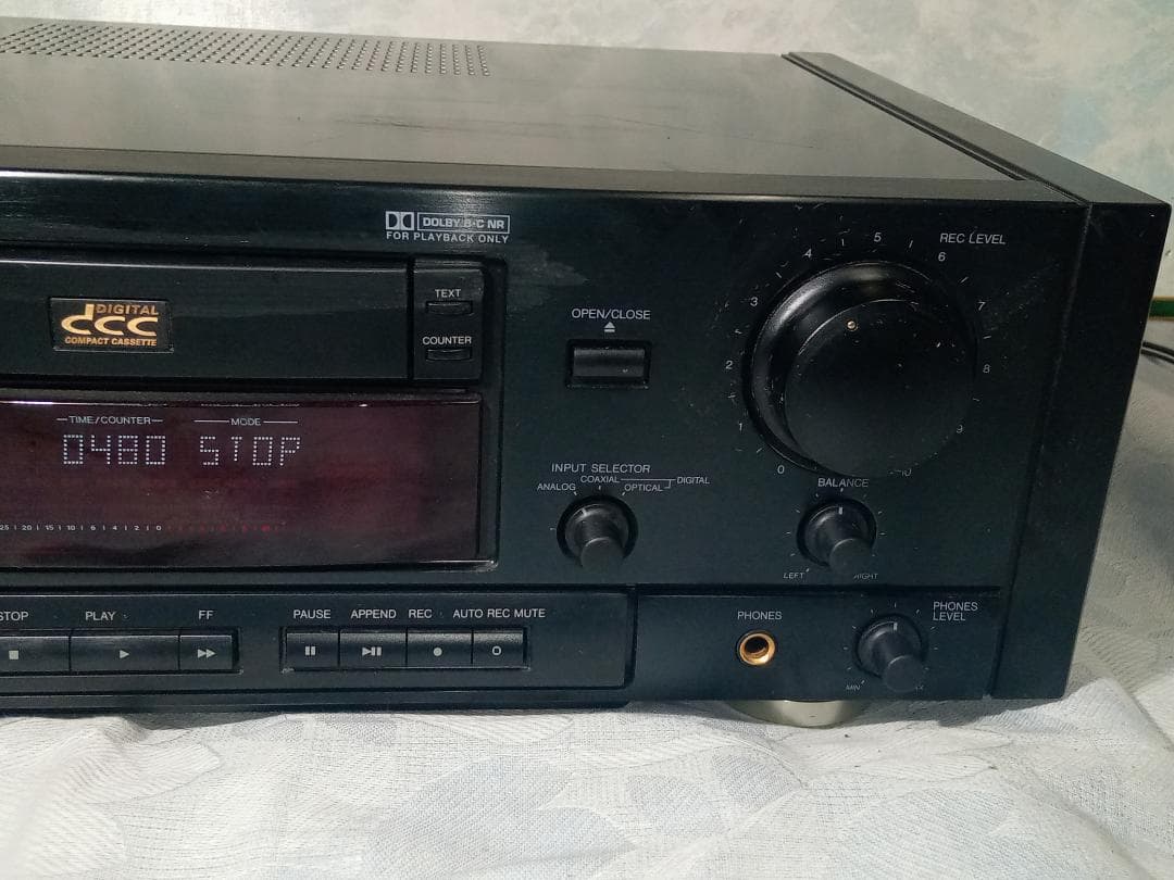 ス*ラ様 パナソニック RS-DC10 DCCデッキ ジャンク品 リモコン無