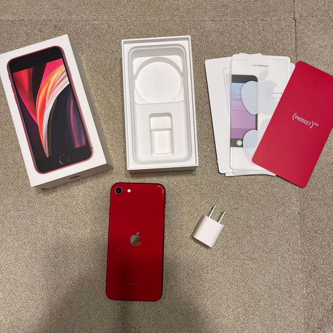 スマートフォン本体 Apple iPhone SE (64GB) - Red