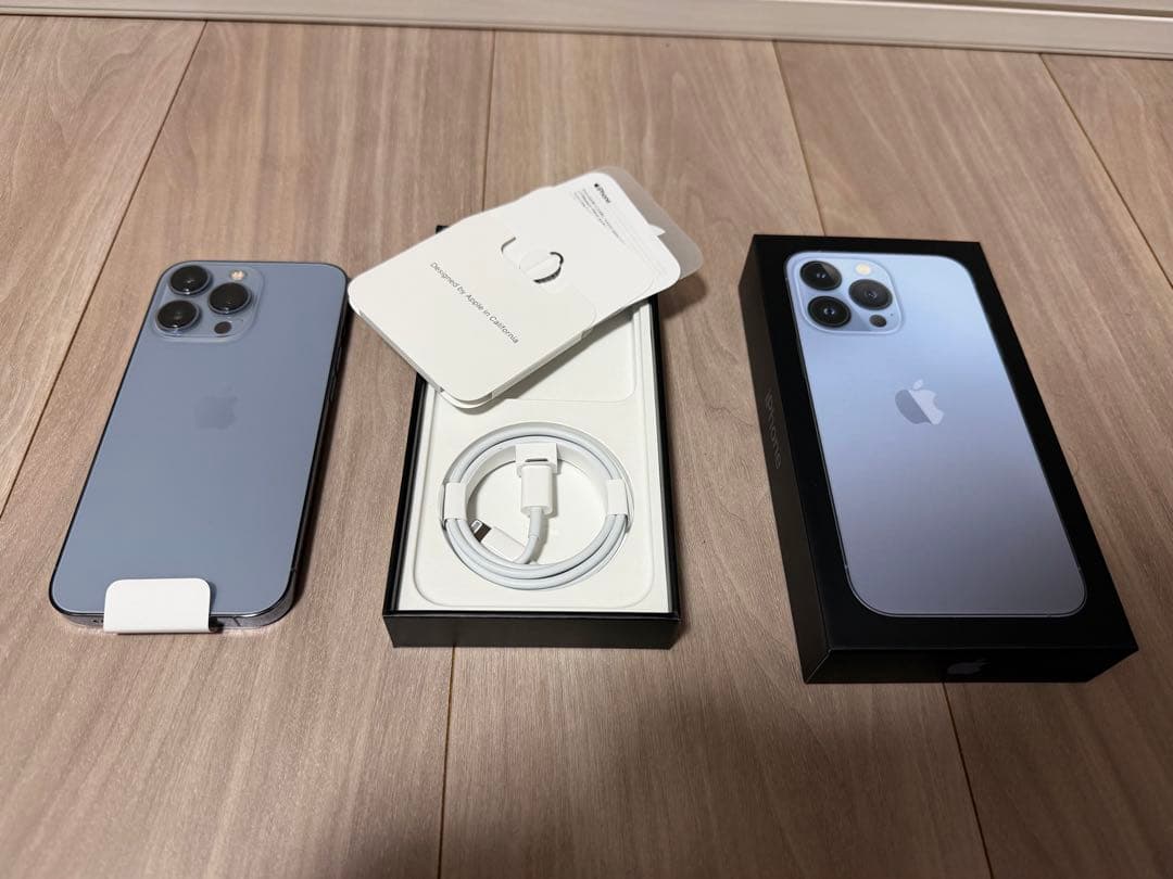 iPhone13 Pro 512GB 本体 美品 シエラブルー