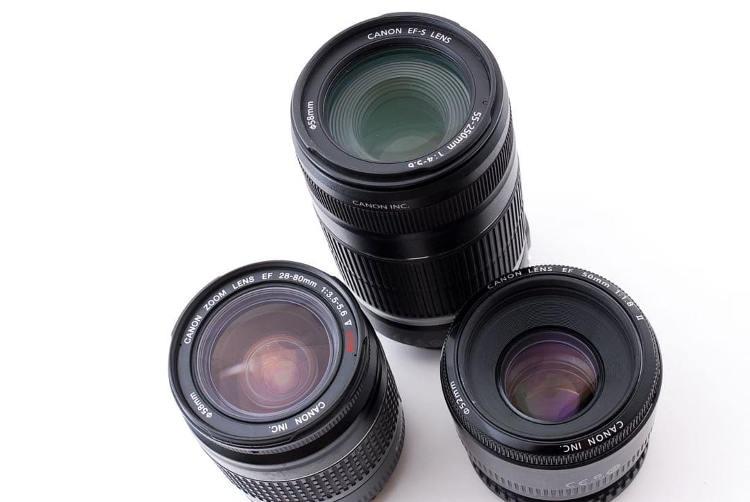 Wi-Fi/動画Canon EOS 90D標準&望遠&単焦点トリプルレンズセット