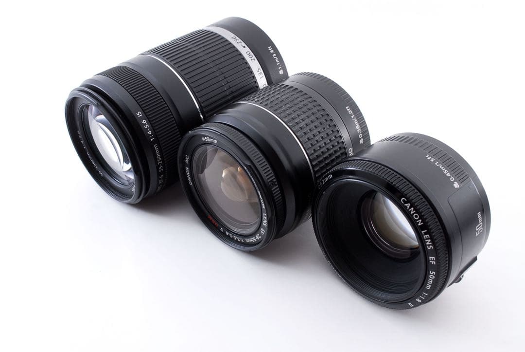 Wi-Fi/動画Canon EOS 90D標準&望遠&単焦点トリプルレンズセット