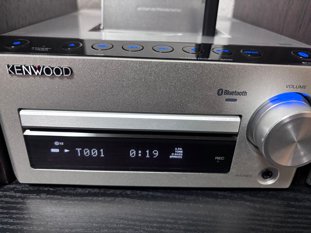 KENWOOD R-K531 CDコンポ Bluetooth対応 リモコン付き