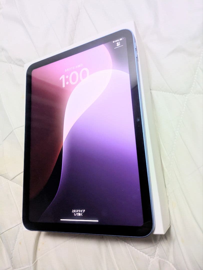 iPad第10世代Wi-Fiモデ FPQ93LL/Aブルー海外モデル256GB