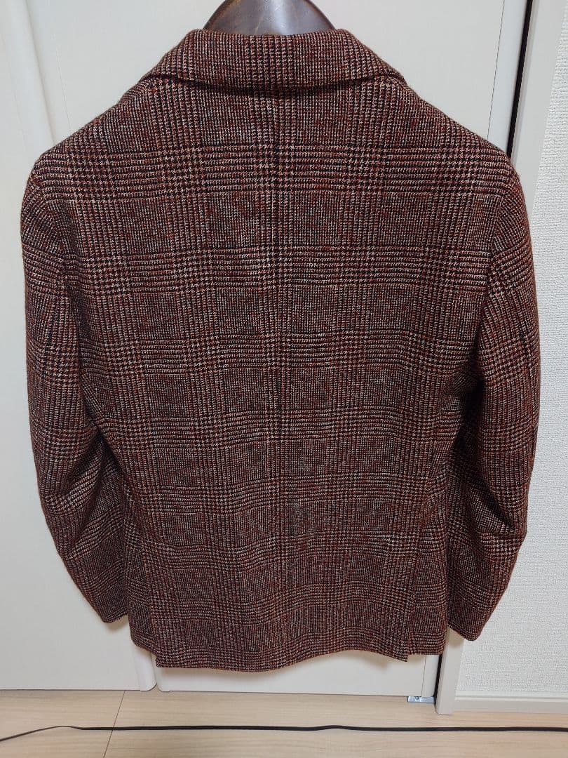 gorin0005 ラルディーニ グレンチェック ブラウン 44