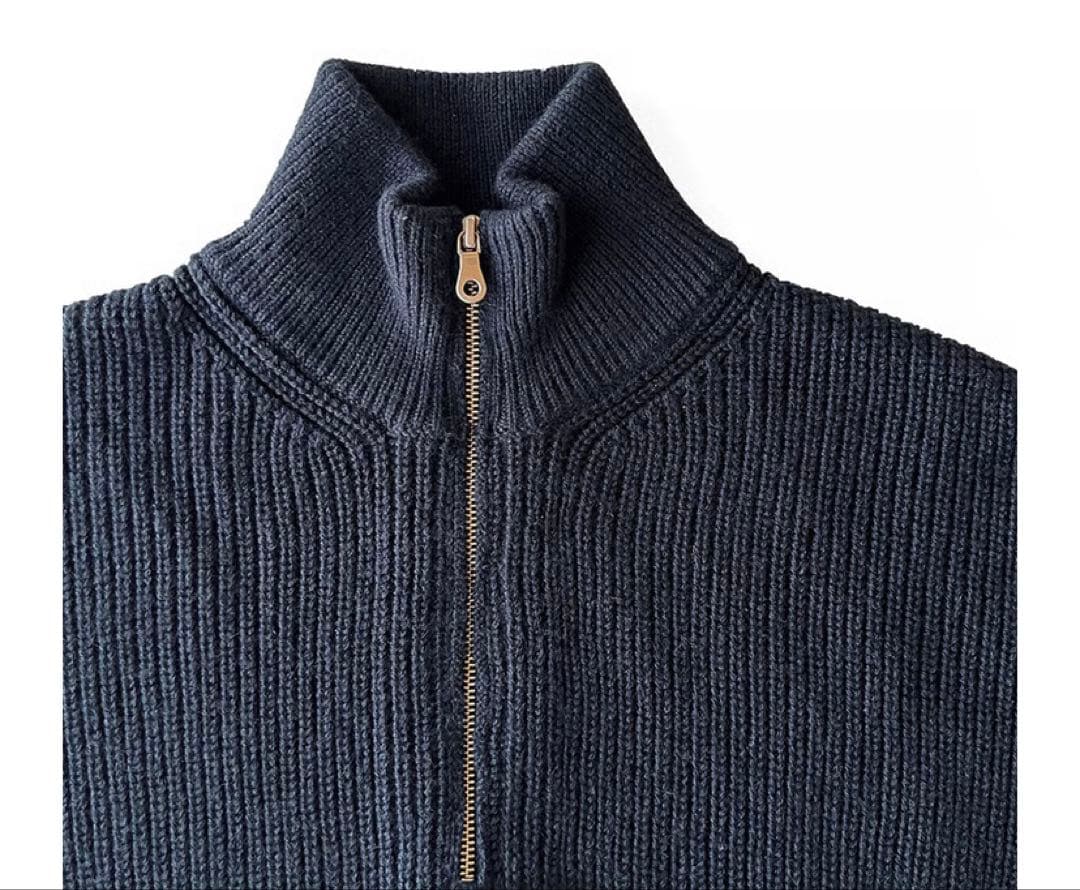 トップス COMFORTABLE REASON Harf Zip Knit