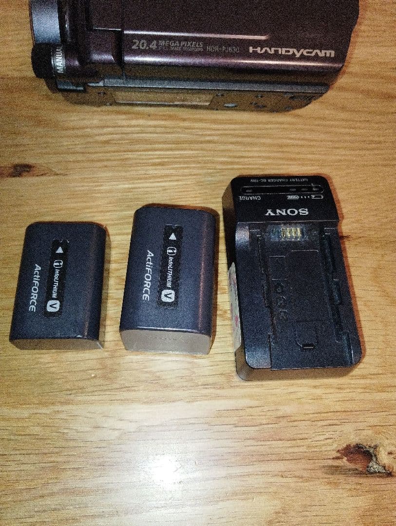 SONY　HDR-PJ630V　ブラウン