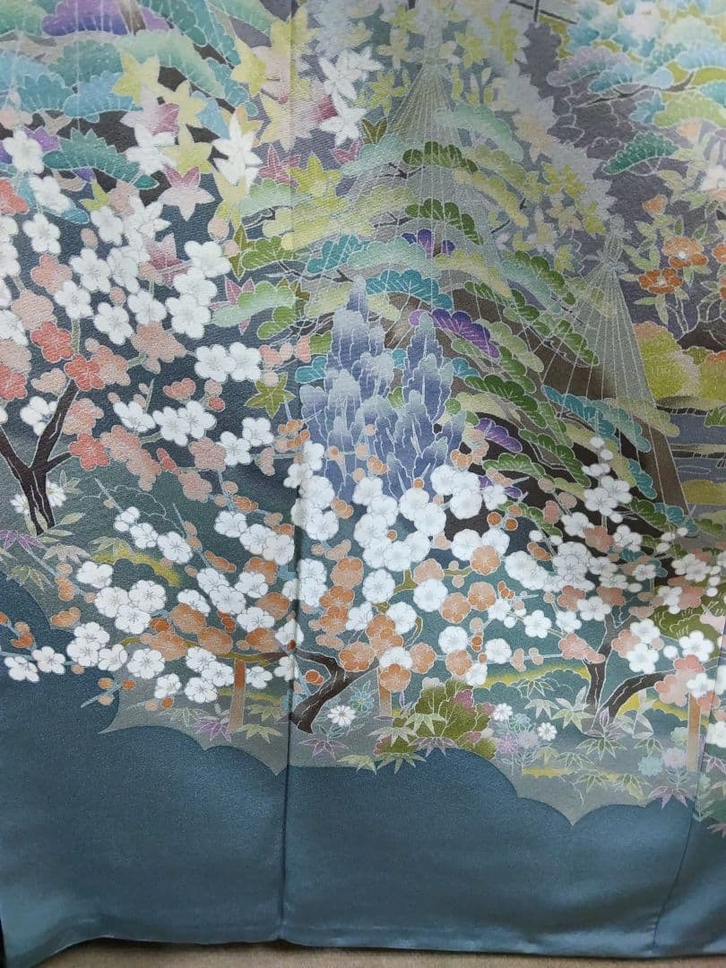 おまとめ 専用 O-277 袋帯 六通 西陣織 唐織 華文 七宝 金糸箔 美品